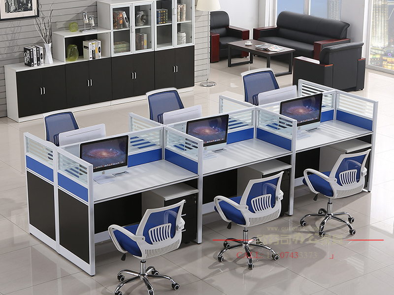 直型屏風辦公桌004