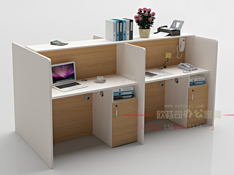 直型板式辦公桌008